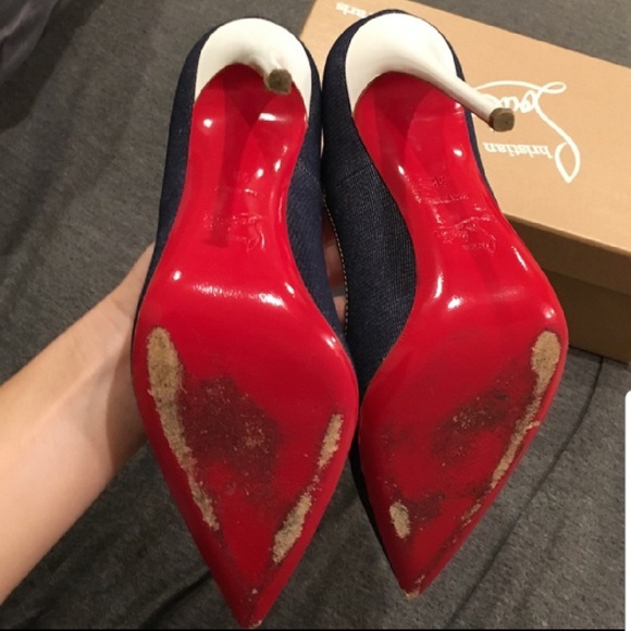 Christian Louboutin Denim So Kate 120 - Picture 3 of 4